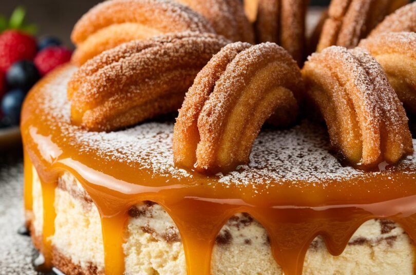 Churro cheesecake recipe