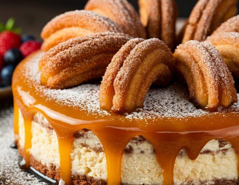 Churro cheesecake recipe