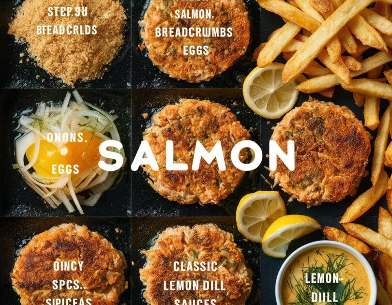 Old fashioned salmon patties recipe