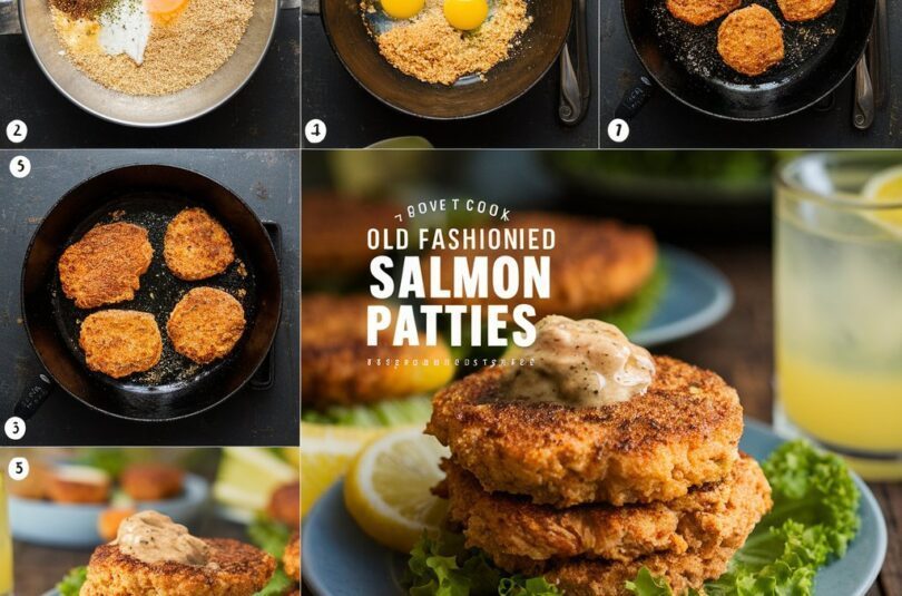 Old fashioned salmon patties recipe