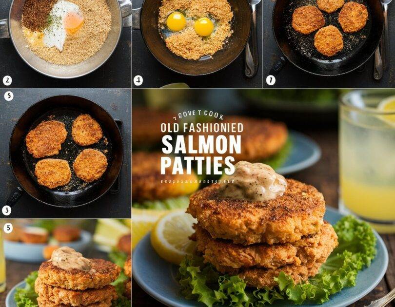 Old fashioned salmon patties recipe