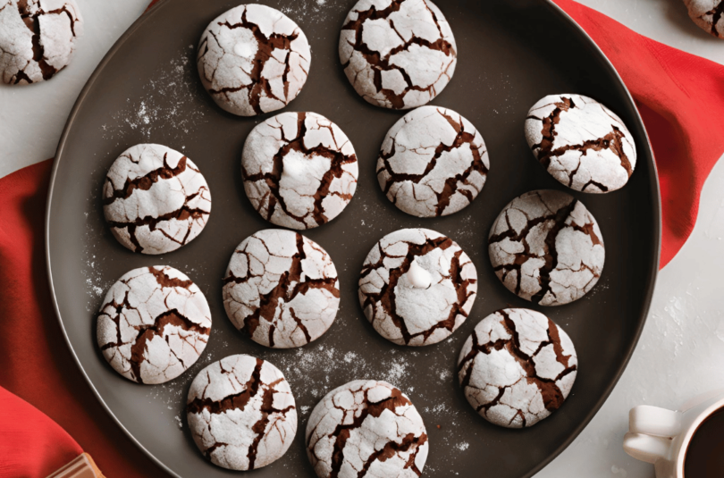 Chocolate Crinkle Cookies